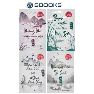 Sách - Combo 4 Cuốn : Buông Bỏ Nghiệp Nóng Giận + Tham Luyến Hóa Theo Mây Trời + Nhân Sinh Đau Khổ Không Đành Lòng + Như