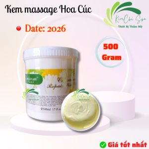 Kem massage mặt Hoa Cúc hũ 500gram cho spa