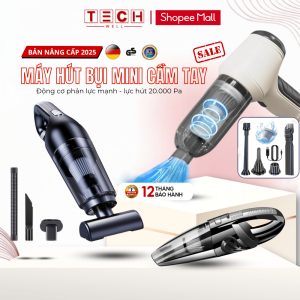 Máy hút bụi cầm tay không dây  hút bụi giường nệm lực hút siêu mạnh 15000PA thiết kế nhỏ gọn