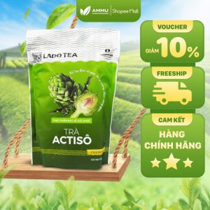 Trà Atiso Túi Lọc Ladophar Thảo Mộc Thanh Nhiệt Tăng Cường Chức Năng Gan Túi 100 Túi Lọc Lado Tea