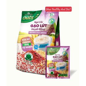 [DATE MỚI] Bột Ngũ Cốc Gạo Lứt Huyết Rồng Xuân An 400gr - Giảm Giá Ko Tặng KM