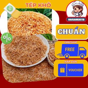 Tép Khô Biển, Ruốc Khô Biển Nam Định Loại 1 Khô Ngon Không Một Hạt Cát, Không Chất Bảo Quản