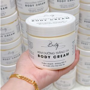 Kem body Tẩy trắng Bisty HŨ 500G - Kem thoa thấm nhanh, không bết rít, bật tone (hàng xịn)