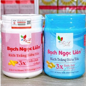 Kích Trắng Body Bạch Ngọc Liên Màu Xanh 200g