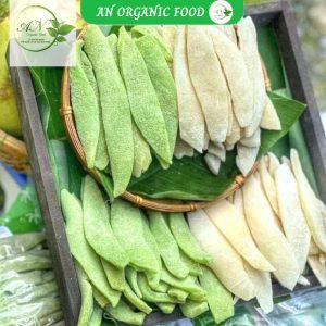 [Hút chân không] Mứt dừa non ít ngọt dẻo thơm,mứt dừa dẻo nhà làm, dừa non sấy dẻo đặcsản Bến Tre,khôngphẩmmàu,dừa miếng