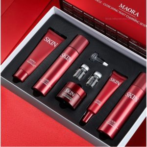 Bộ sản phẩm chăm sóc da Bộ 7 món Sữa rửa mặt  Món Dưỡng Trắng Da, Giảm Thâm Sạm Nám