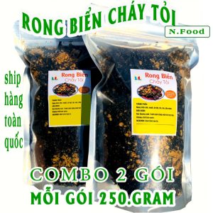 [ 500G] Rong Biển Sấy Mè - Cháy tỏi - Thơm Ngon - Giàu Dinh Dưỡng