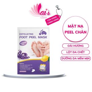 Mặt Nạ Lột Chân APPTI Oải Hương Loại Bỏ Da Chết 40g Lavender Exfoliating Foot Peel Mask
