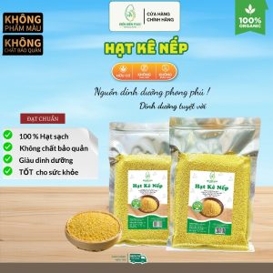 Hạt Kê Nếp Vàng Dẻo Hữu Cơ Điện Biên